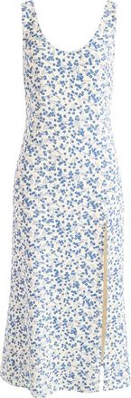 Reformation Vika Floral Side Slit Dress in Santorini at Nordstrom, Size 4