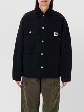Carhartt Work in Progress cotton canvas boxy jacket