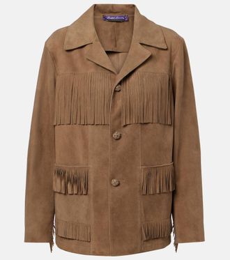 Ralph Lauren Collection Perce fringed suede jacket