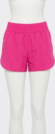 Z Supply Womens Sprinter Running Shorts In Fucshia