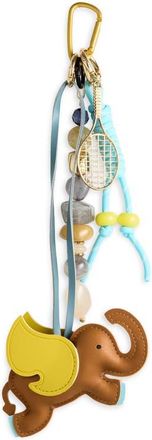 Chelsea28 Elephant Bag Charm in Brown Multi- Gold at Nordstrom