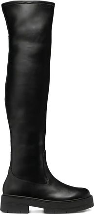Geox Spherica EC7 over-the-knee-high boots - women - Polyester/Polyurethane - 36 - Black