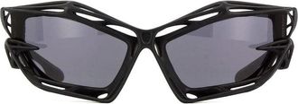 Givenchy GV40081I02A Geometric Full Rim Sunglasses - Black
