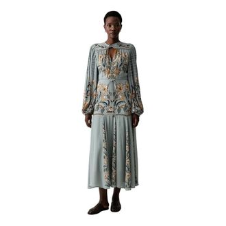 Farm Rio Abito Lungo - - Dresses - Donna - Multicolore - L