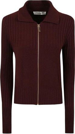 Victoria Beckham Cardigans - Dames - Vesten - Rood - M - Truien & Vesten
