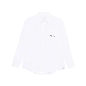 Sporty & Rich Shirt - female - Sporty & Rich - Shirts - White - XS - Blouses & Shirts