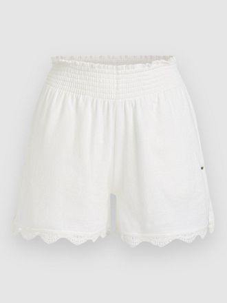 O'Neill Essentials Ava Smocked Shorts weiss