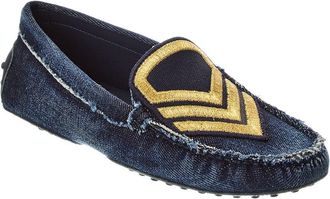 Tod's TodS Gommini Denim Loafer