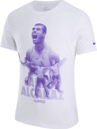 Nike Carlos Alcaraz Court Dri-FIT Graphic T-Shirt White IZ2728-100