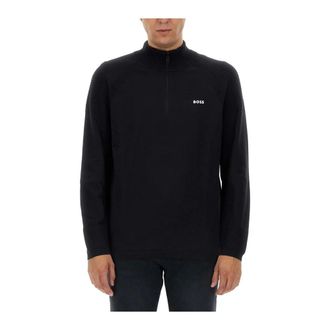 HUGO BOSS Heren, Truien, Blauw, Maat: XL Katoen