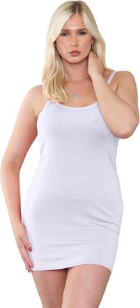 Janisramone Hamishkane Womens Tops Plain Cami Strappy Sleeveless Bodycon Vest Top Women UK - Chic Summer Tank Top Women, Ideal Ladies Tops for Casual Active Outfi