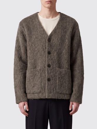 Our Legacy Cardigan in misto lana e mohair con scollo a V e tasche a toppa