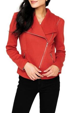 Gibsonlook Moto Jacket in Ginger at Nordstrom Rack, Size Xx-Small