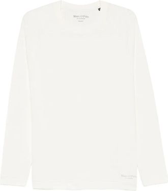 Marc O'Polo long-sleeve T-shirt - men - Organic Cotton - L - White