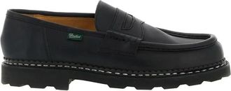 Paraboot Reims Moccasin - Heren - Loafers - Zwart - 44 EU - Leer - Schoenen