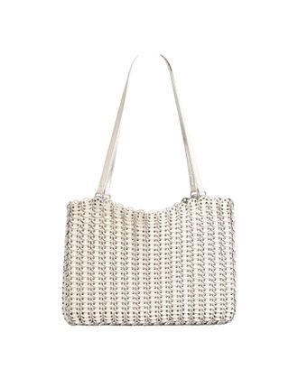 Paco Rabanne Hand-Assembled Metal Shoulder Bag With Slim Handles