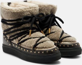 INUIKII Stivaletti doposcì Curly Rock in shearling