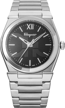 Ferragamo Vega Sf4E00125 - Heren - Accessoires - Grijs - Maat: ONE Size