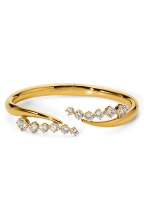 Nadri Phenom Bypass Cuff Bracelet in Gold at Nordstrom