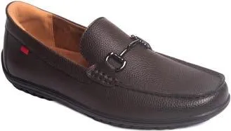 Marc Joseph New York Elliot Road Driving Loafer in Mocha Grainy Leather at Nordstrom Rack, Size 11.5