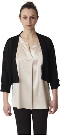 Alpha Studio Dames Cardigan Sweater - Dames - Vesten - Zwart - M - Truien & Vesten