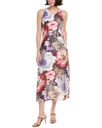 Sara Campbell Maxi Trapeze Sleeveless Dress
