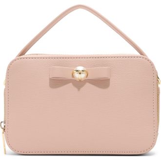 Ted Baker Teena Faux Leather Top Handle Bag in Medium Pink at Nordstrom Rack