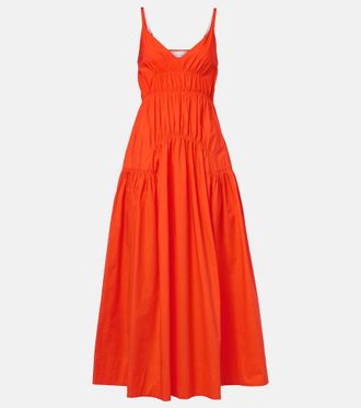 Proenza Schouler White Label Michelyn cotton-blend maxi dress