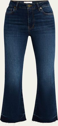 Frame Denim Le Crop Mini Boot Raw After Jeans