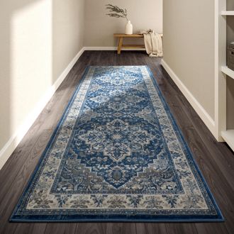 Villeroy & Boch Teppich »Jehanne« rechteckig 11 mm Höhe Orientalisch, Wohnzimmer, Schlafzimmer, Klassisch, Kurzflor, Weich