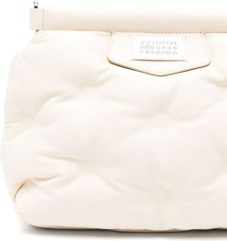Maison Margiela Womens Shoulder Bag Glam Slam Classique White