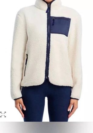 SPLITS59 Harris Sherpa Jacket In Cream