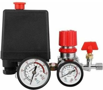 OEM Gruppo Valvola Di Regolazione Della Pressione Da Tre A Quattro Fori, Accessori Pressostato Per Compressore DAria, Orologio In Metallo + Gruppo Di Rego