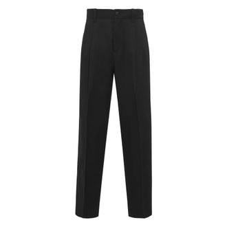 Golden Goose Straight Trousers, male, Black, M, Wool Trousers
