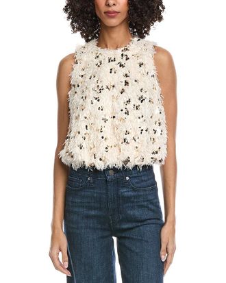 Fate Fate Faux Fur Top