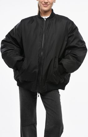 Wardrobe.NYC Reversible Bomber-Fit Puffer Jacket Wardrobe.nyc