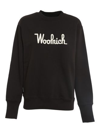Woolrich Logo lettering embroidery sweatshirt