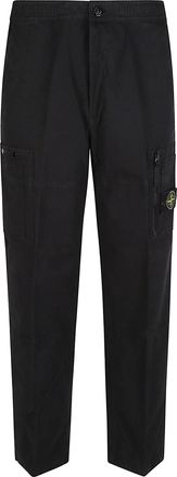 Stone Island Loose Relaxed-Fit Cotton Cargo Pants