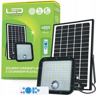 OEM Farola Solar Led Con Sensor De Movimiento 30w Ip65