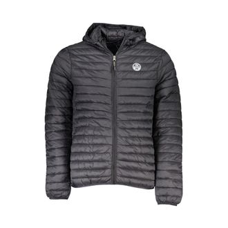 North Sails Zwarte Polyamide Herenjas - Heren - Winterjassen - Zwart - XL - Jassen