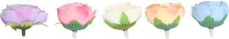 OEM 50 Cabezas De Flores De Camelia De Seda, Perfectas Para Hacer Ramilletes Y Tocados Caseros, Vienen Con Una Caja De Regalo