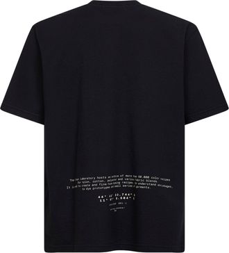 Stone Island Mens T-Shirt Organic Jersey Black Cotton T-Shirts And Polos