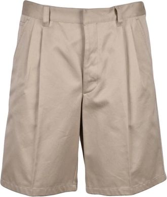 Prada Casual Shorts, male, Beige, Size: M Casual Shorts