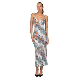 Just Cavalli Midi Dresses, female, Multicolor, Size: 2XS Abito 217