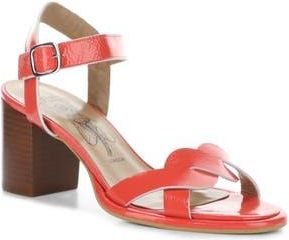 FLY London Moji Ankle Strap Sandal in Scarlet at Nordstrom Rack, Size 10-10.5Us / 41Eu