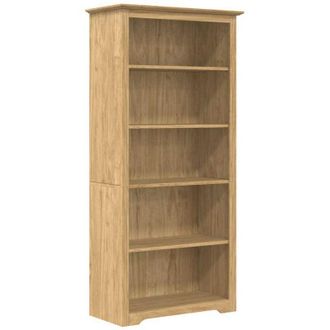 vidaXL Bookcase BODO Honey Brown 82 x 40 x 173 cm Engineered Wood vidaXL