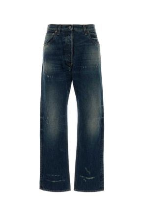 Prada Womens Denim Jeans - Dark Grey Cotton - Size 26 (Waist)