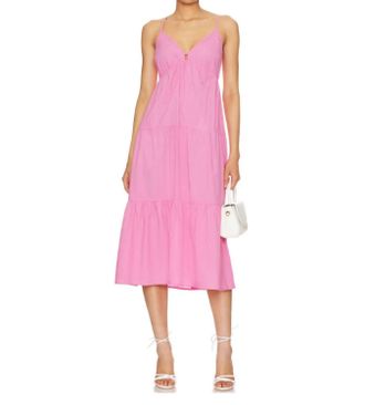 Rails Avril Dress In Hot Pink