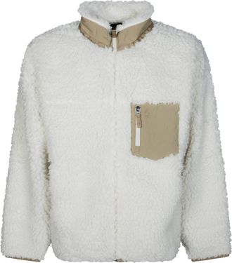 Polo Ralph Lauren Textured Full-Zip High-Collar Pullover Sweater