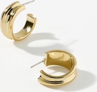 JENNY BIRD Womens Lennon large open Hoop Earrings